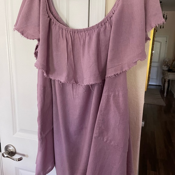 Free People Dresses & Skirts - Free People off the shoulder sundress size L